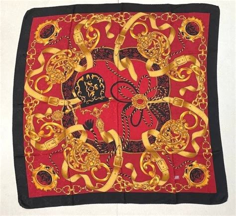 gianni versace scarf 1908s dots|Gianni Versace Scarves .